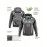 Customizable Men'S Plus Size Hoodie - Personalized